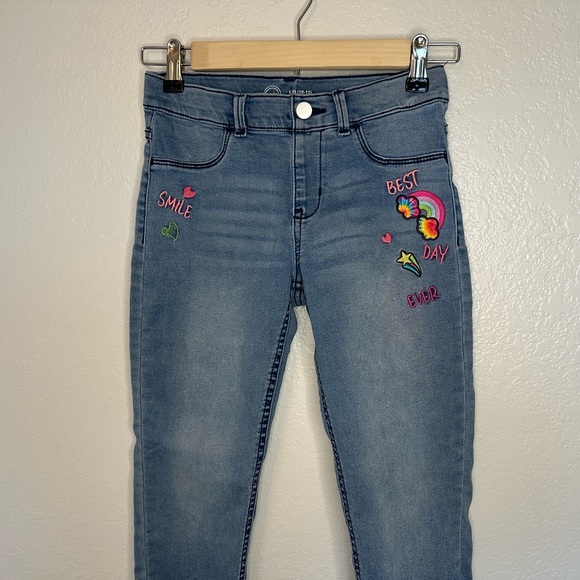3 Item Bundle - Wonder Nation - little girls 2 pair jeans and puffy jacket 10/12 - Picture 6 of 16